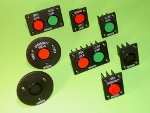 injection moulded button assembly