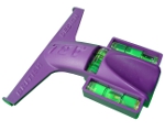 injection moulded bricklayer aid in purple