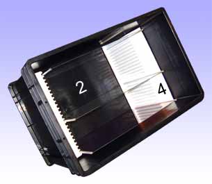 conductive tote box with inserts