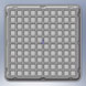 electronic part assembly trays, standard esd trays, electronic kitting trays, low cost esd protection, electronic part protection, toolcraft plastics - tray s1100a