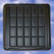 standard plastic product trays, low cost product shipping trays, reusable plastic transit trays, standard product shipping, reusable, toolcraft plastics - tray s1t20
