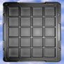 plastic compartment trays, standard plastic compartment, plastic part trays, standard part trays, toolcraft plastics - tray s7t020