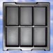 plastic compartment trays, standard plastic compartment, plastic part trays, standard part trays, toolcraft plastics - tray s8a06
